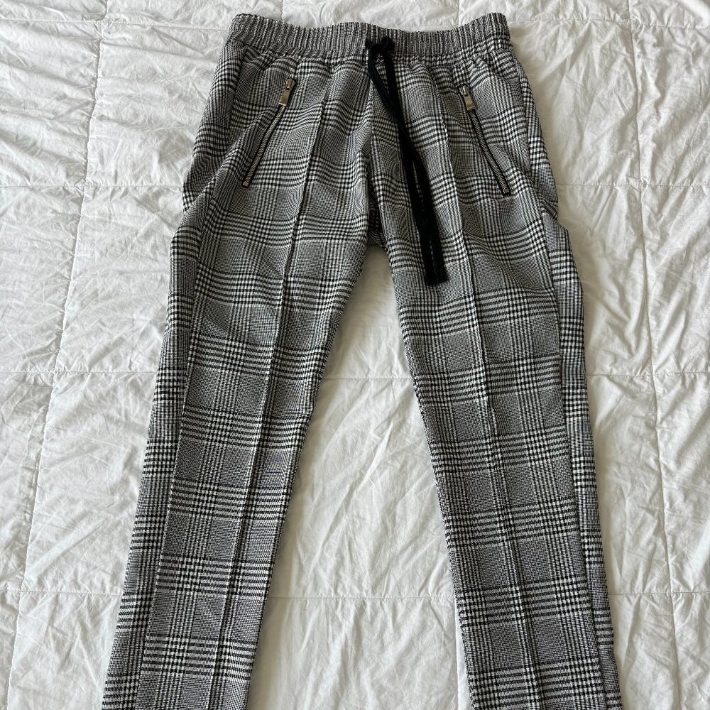 Christos New York Platinum Pleated Trousers - Medium | Platinum | Excellent